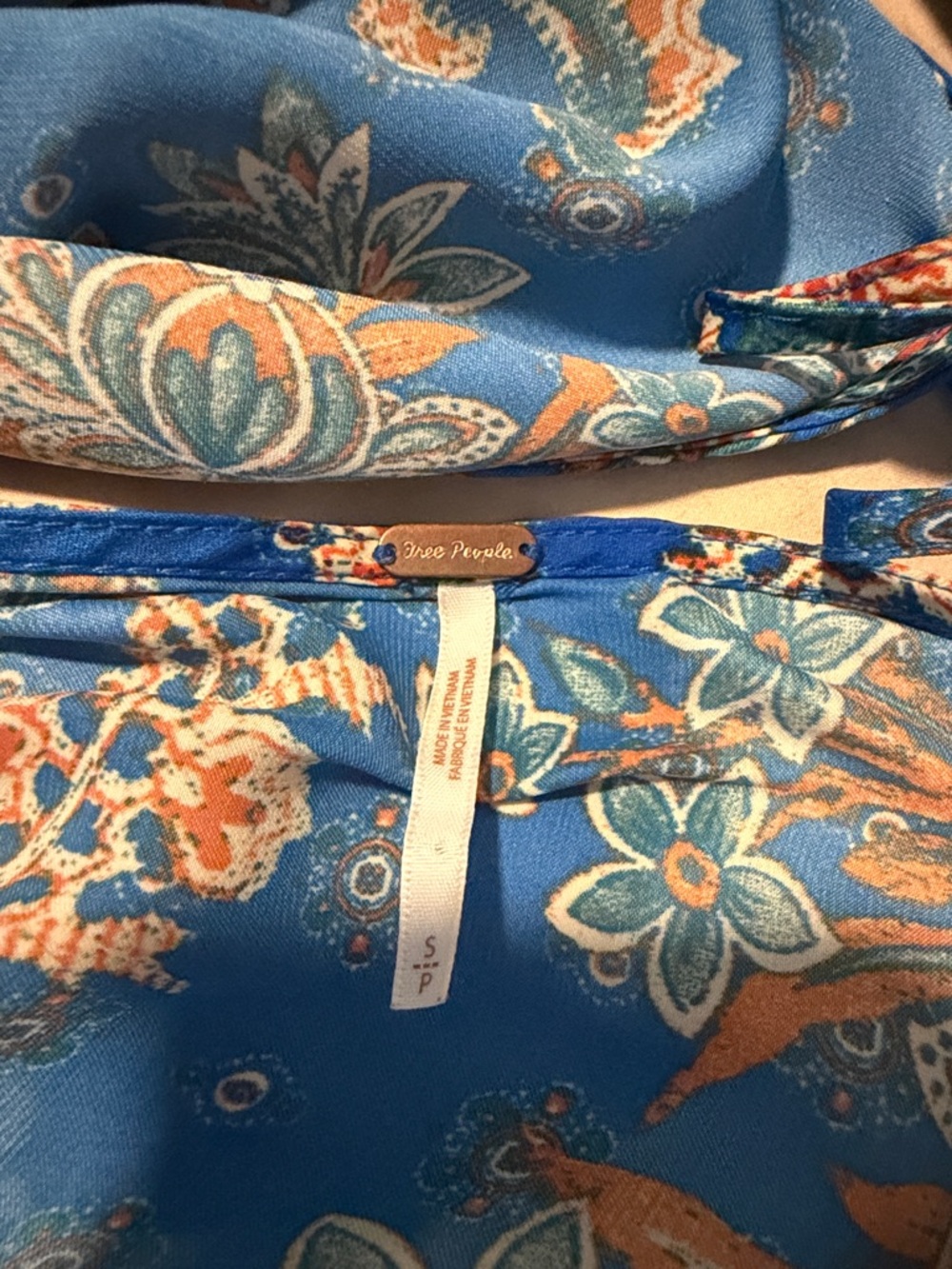 Free People Printed Arzel Mini Dress - Picture 3 of 5